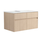 32 Inch Wall-Mounted Bathroom Vanity
