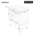 30" Bathroom Vanity with Sink