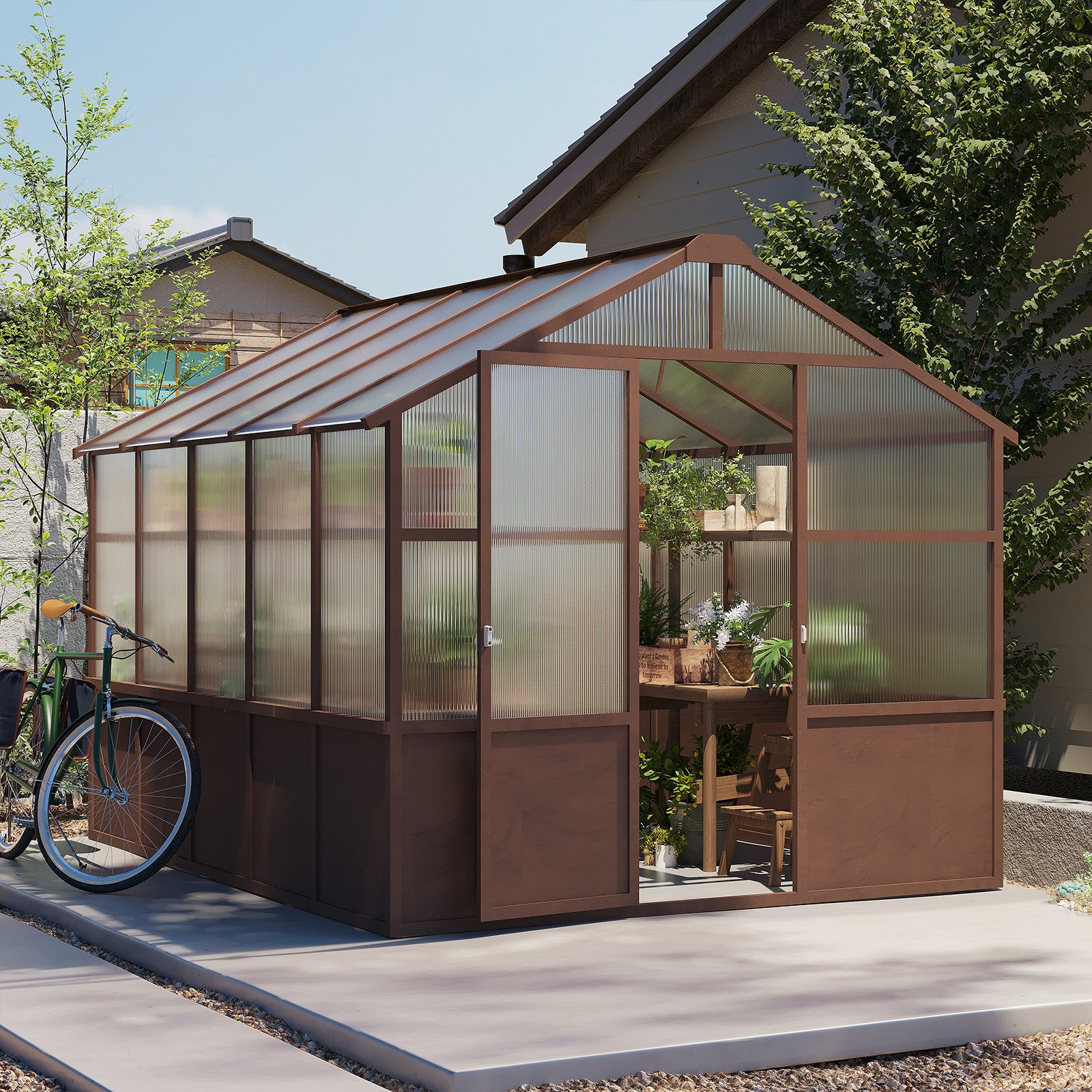 8x10 FT Greenhouse Kit