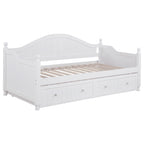 White Twin Daybed with Trundle