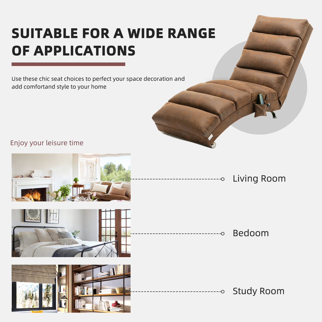 Coolmore Luxury Upholstered Chaise Lounge Chair