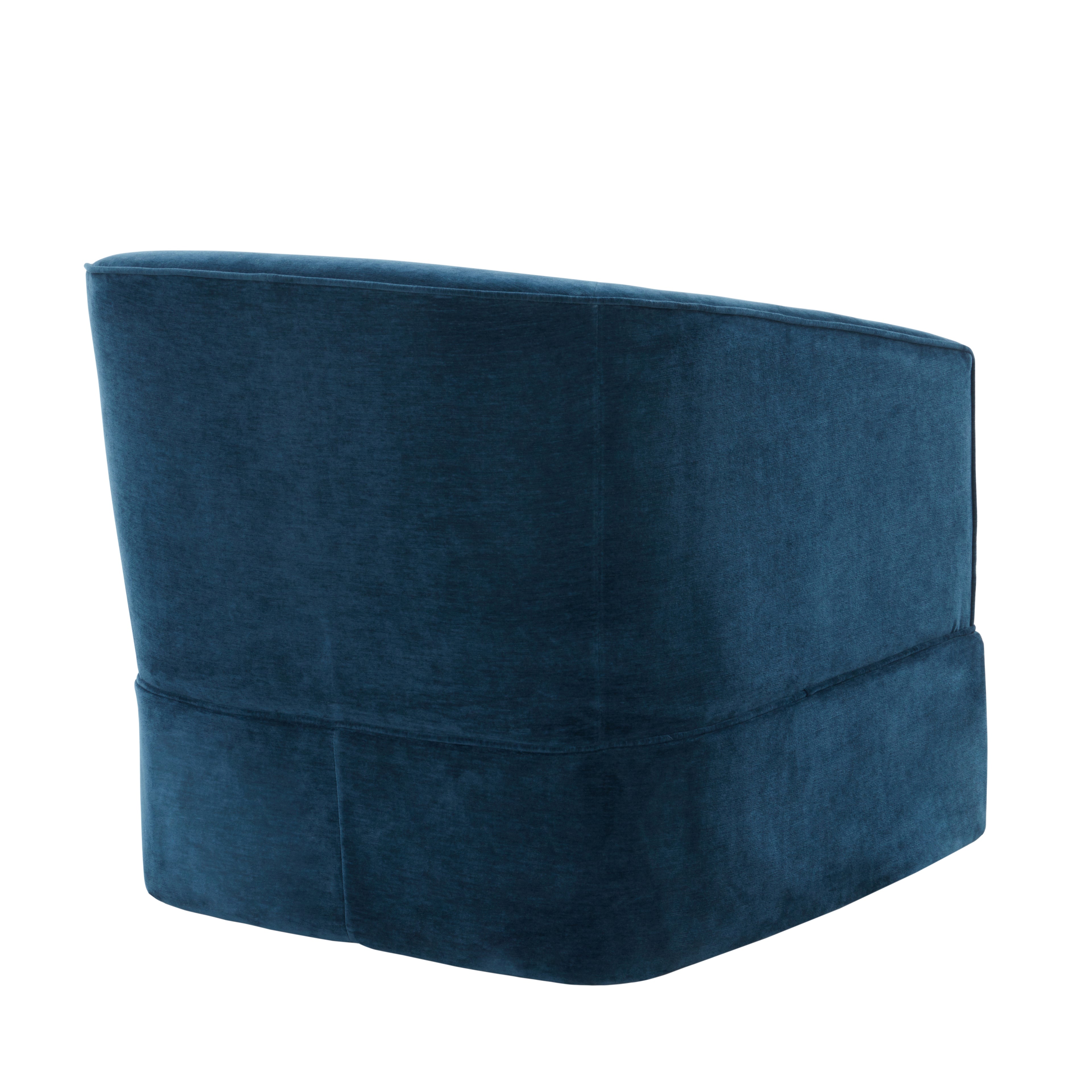 Earl Baltic Skirted Swivel Chair