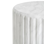 Outdoor Cicci Carved Side Table