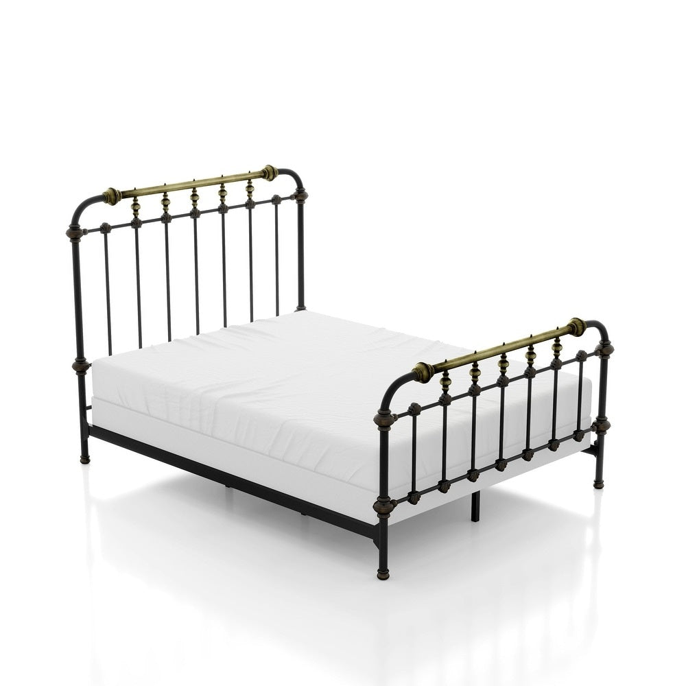 Transitional Style Antique Bed