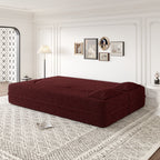 Modern Floor Sofa with 2 Pillows