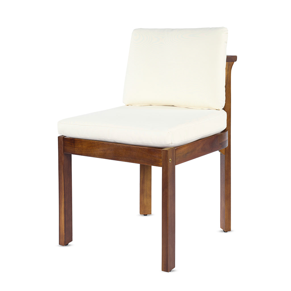 Acacia Wood Outdoor Dining Chair (Set of 4)