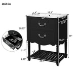 24" Bathroom Vanity with Ceramic Sink