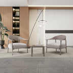 Summer Modern 2-Piece Accent Chair Set with Coffee Table