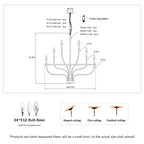 24-Light Dining Room Lighting