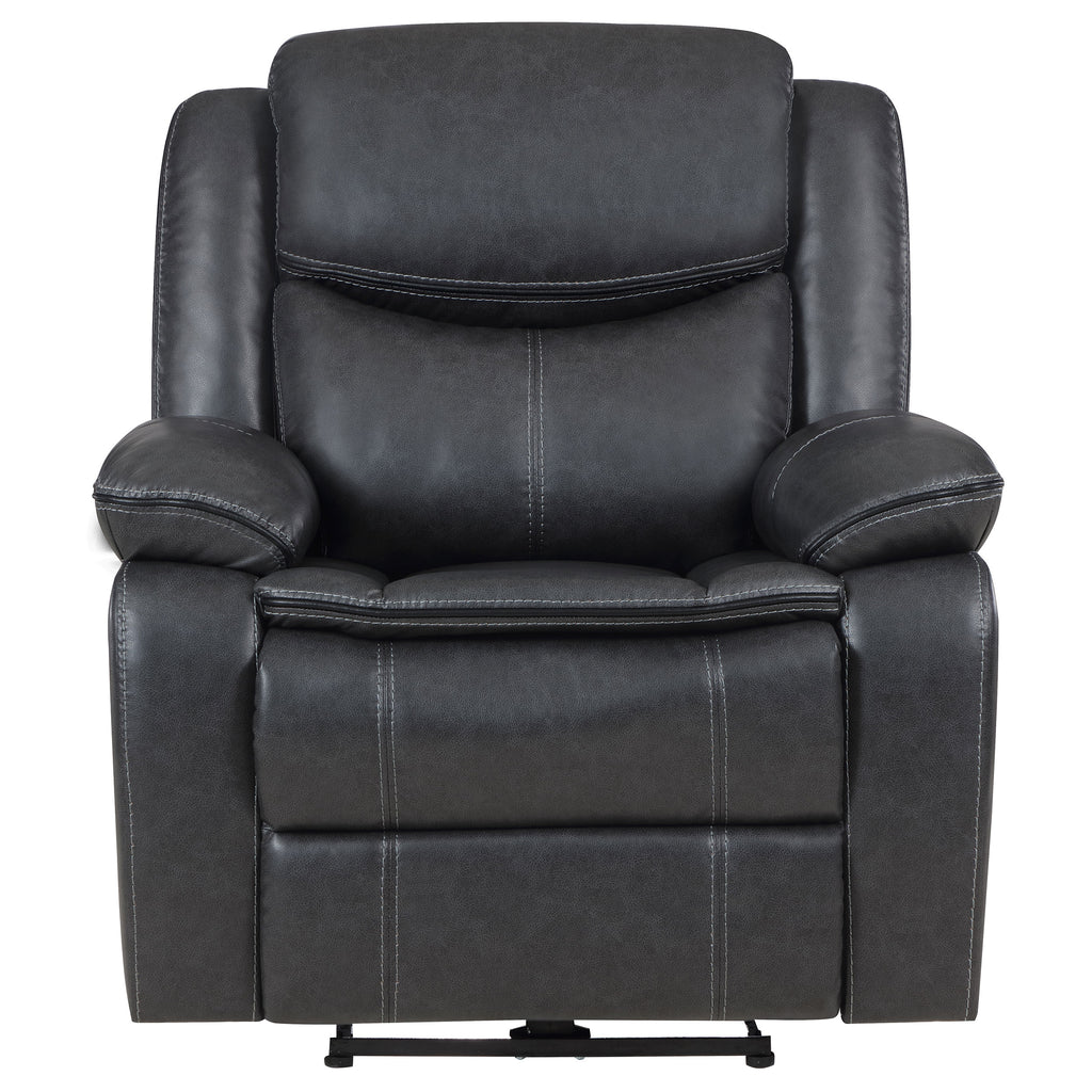 Salerno Dark Power Recliner