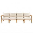 Terassi Outdoor Acacia Wood 4 Seater Sofa