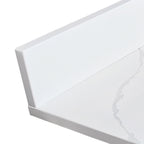 49-Inch Quartz Bathroom Vanity Top with Undermount Sink