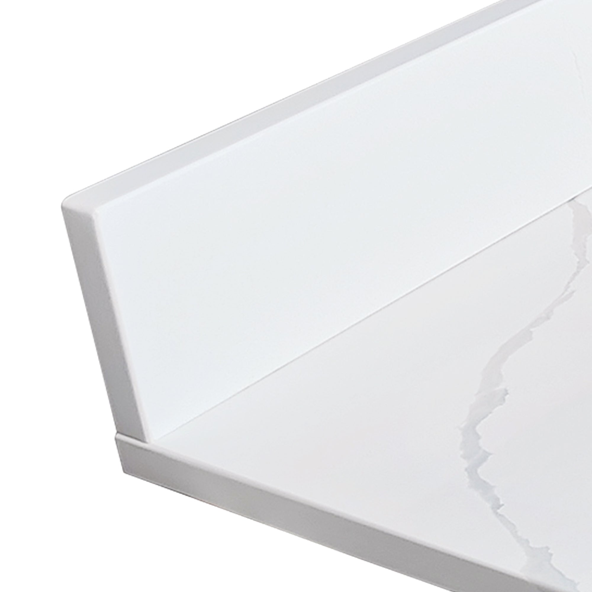 49-Inch Quartz Bathroom Vanity Top with Undermount Sink