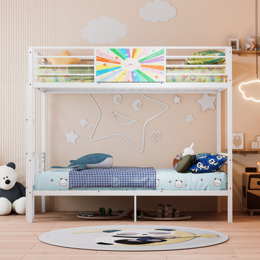 Twin Over Twin Metal Bunk Bed