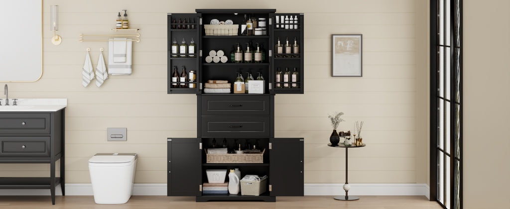 Storage Cabinet with Multi-Functional Storage Space