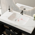 36" Modern Freestanding Bathroom Vanity