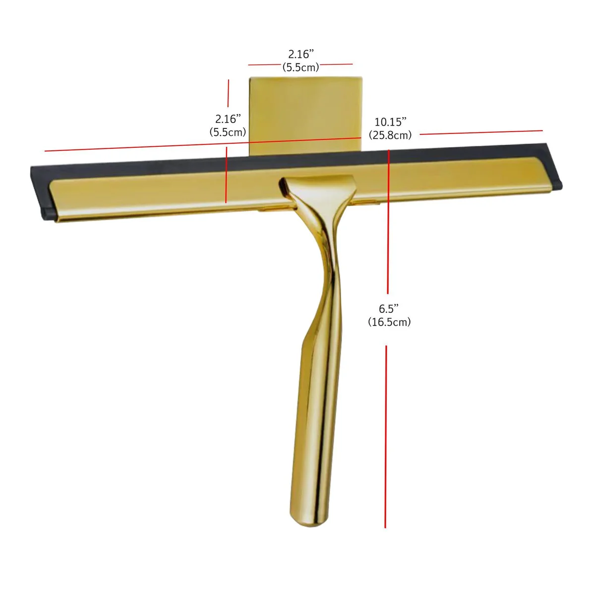 10 Inch Shower Squeegee with 3M Hanger