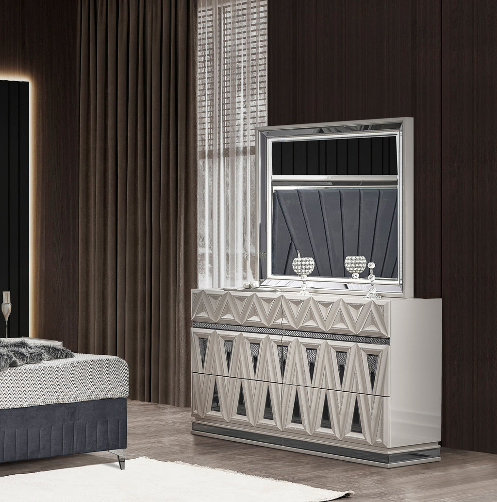Lavita Modern & Contemporary 6-Drawer Dresser