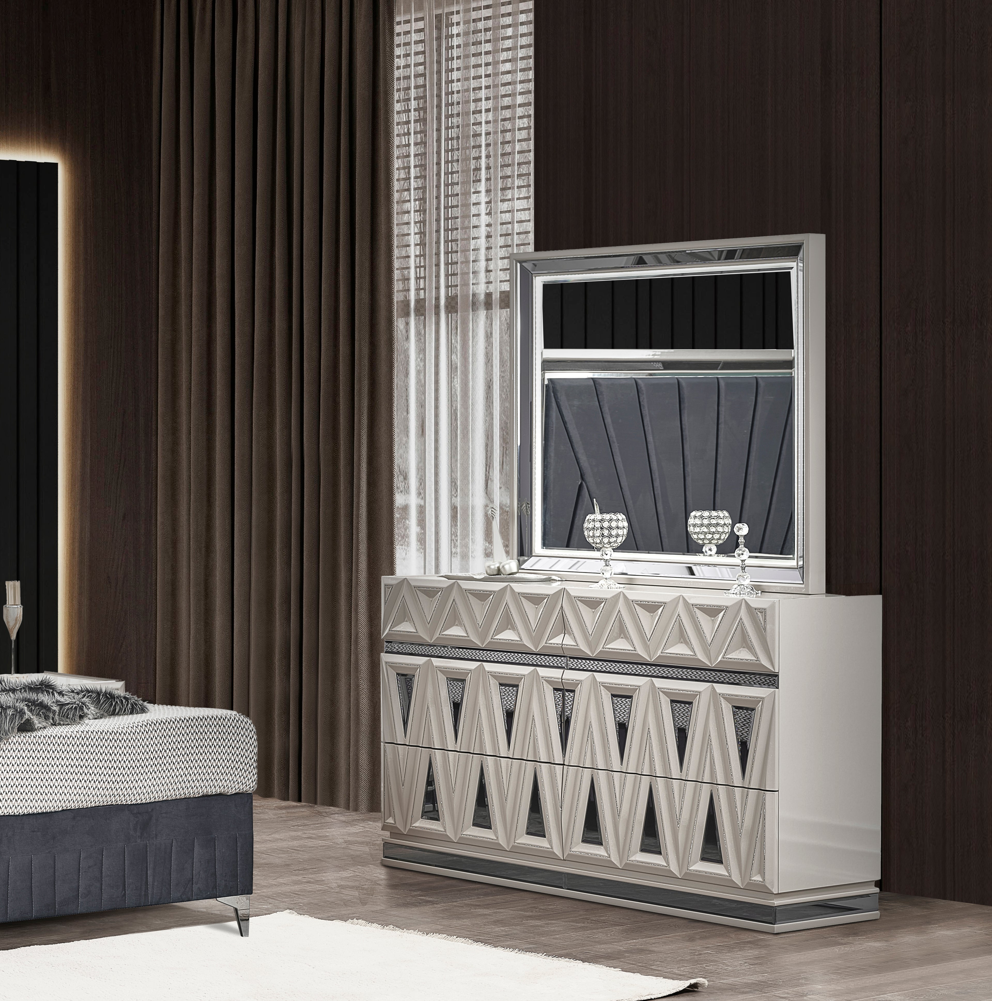 Lavita Modern & Contemporary 6-Drawer Dresser