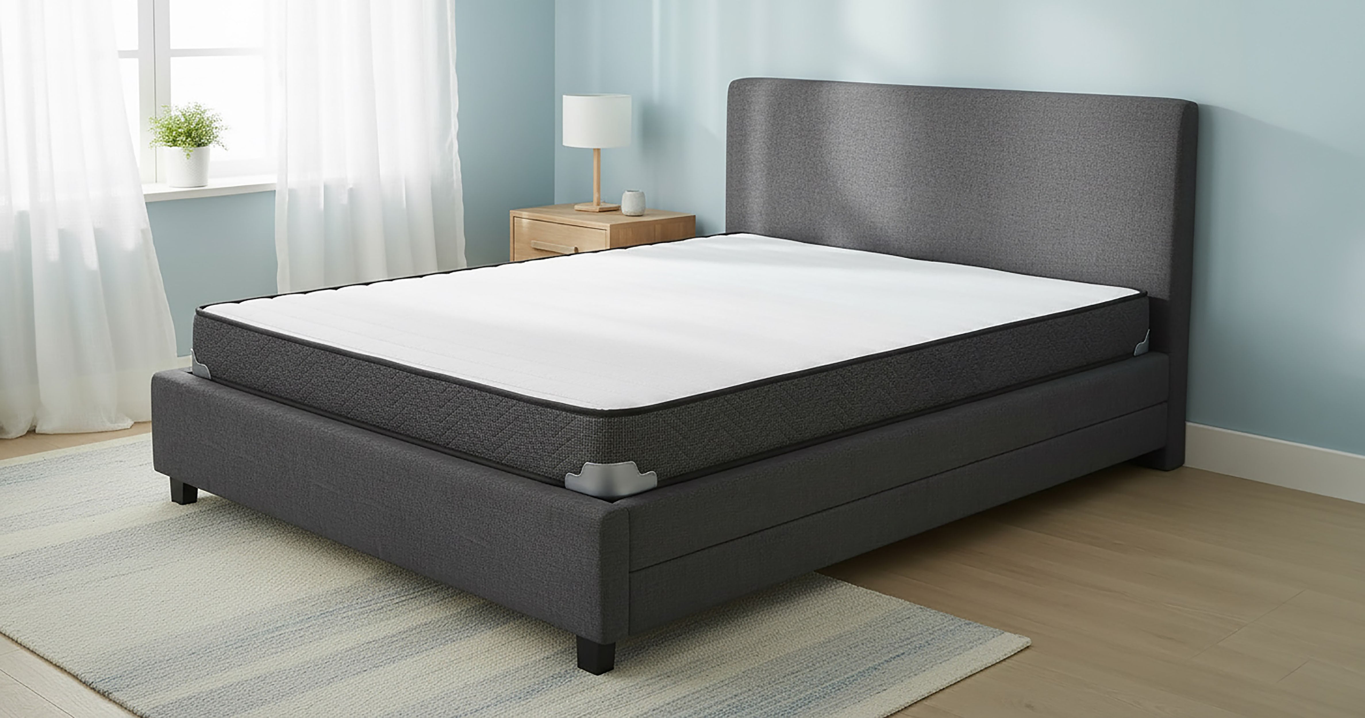 Drover 7-inch Twin Foam Mattress with Built-in Bunkie Board-