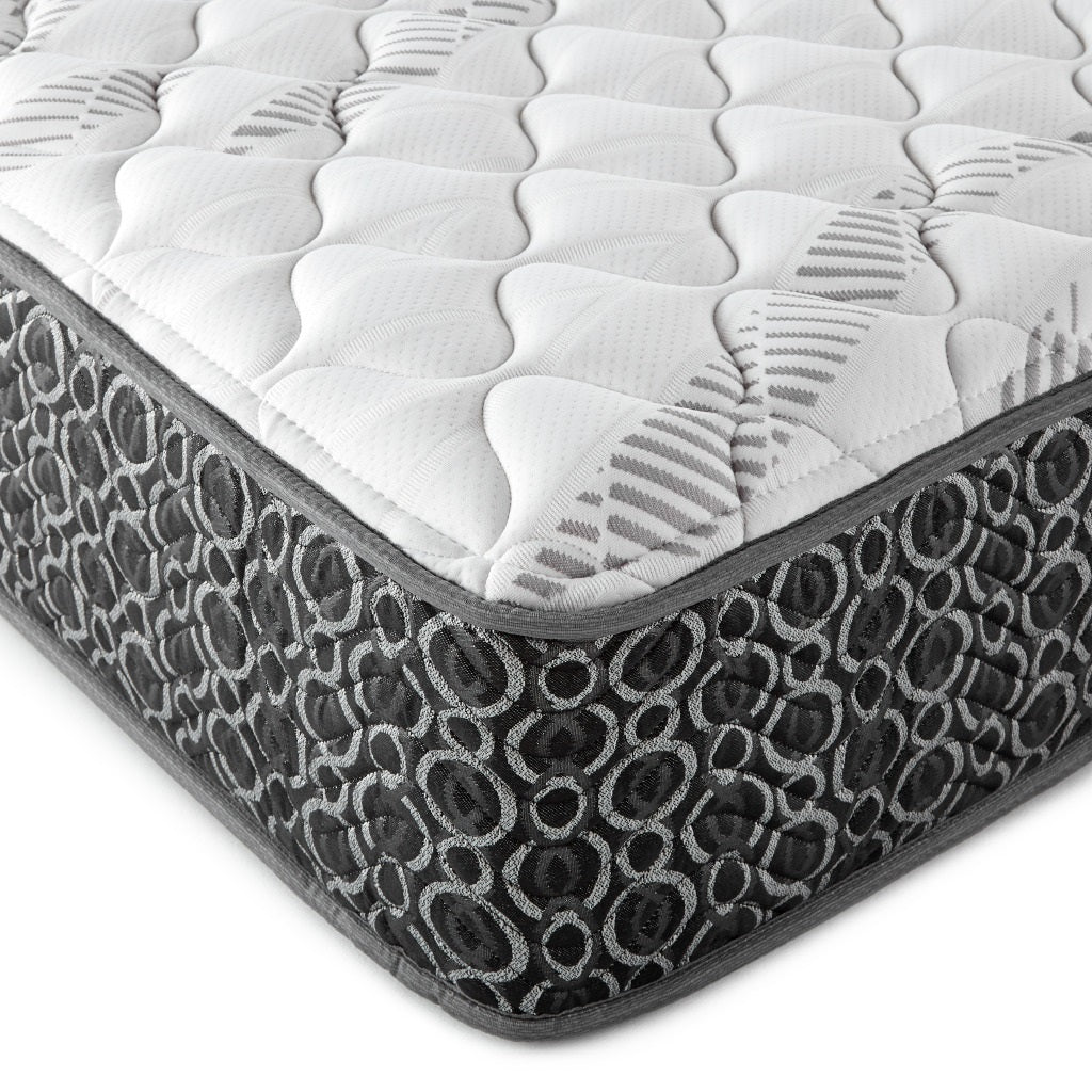Hayes Full Firm Tight Top Hybrid Mattress White-
