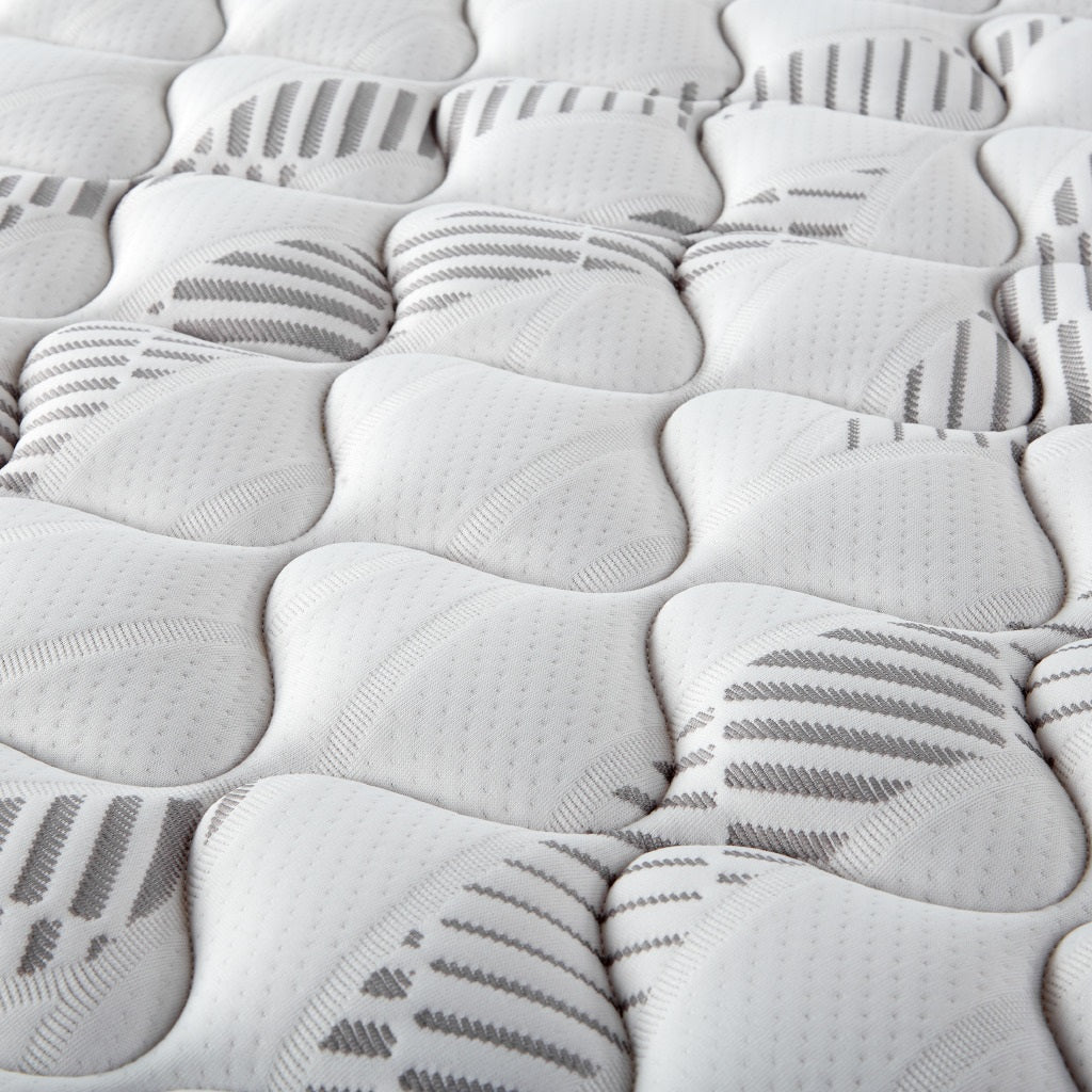Hayes Full Firm Tight Top Hybrid Mattress White-