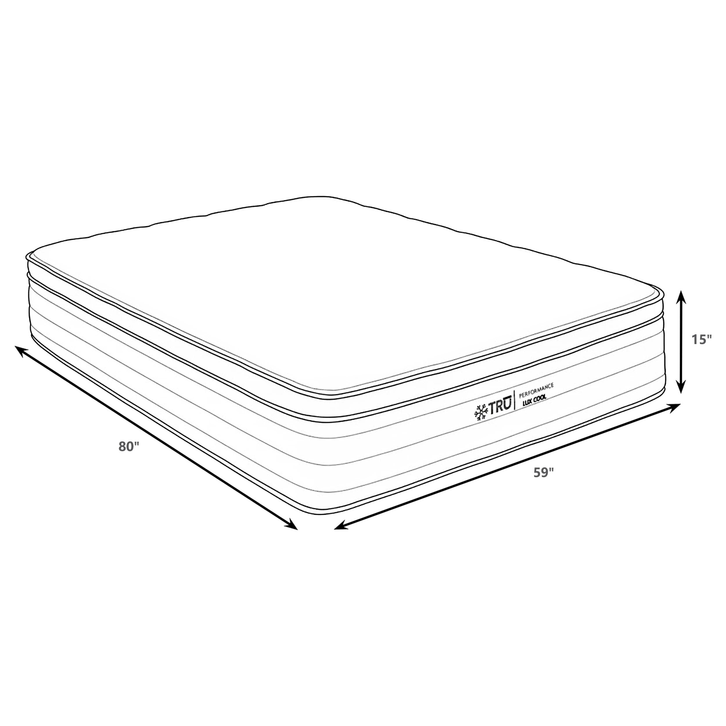 Montlake 15-inch Queen Cool Euro Top Foam Hybrid Mattress-