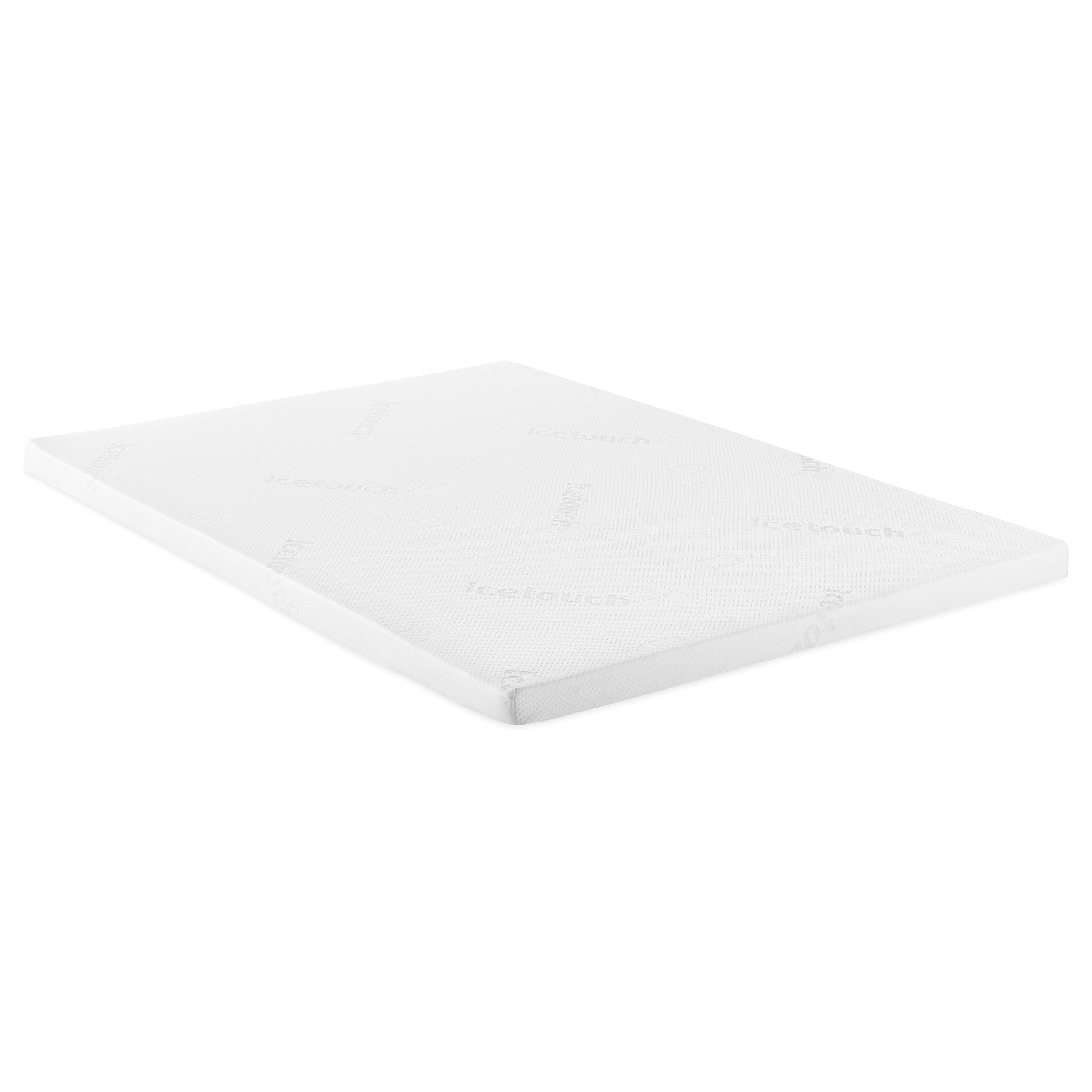 Cascade 3-inch California King Cool Memory Foam Mattress Topper-