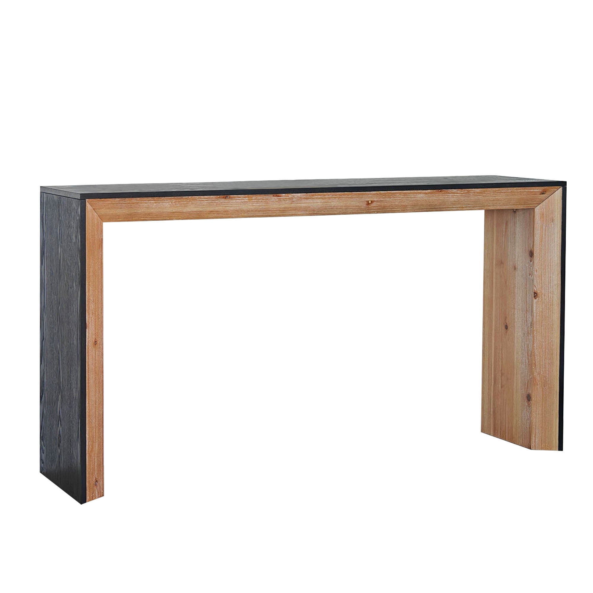 59in Modern Wood Console Table