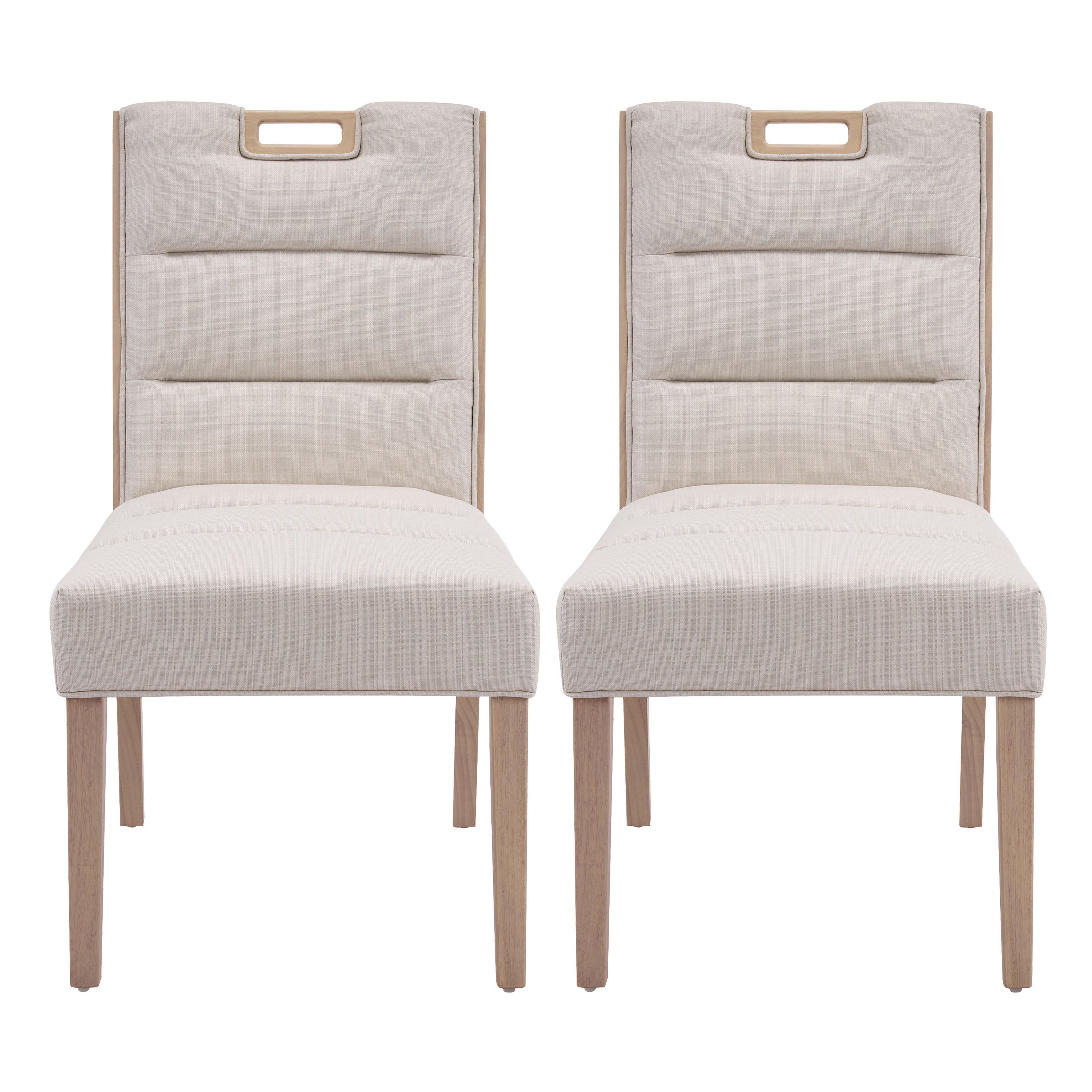 Upholstered Armless Dining Chairs