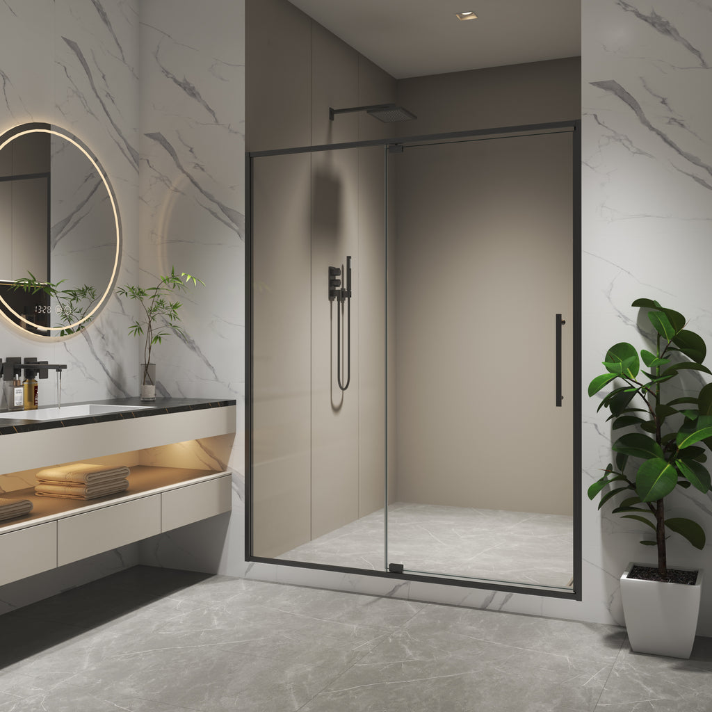 Pivot Shower Door 50-54"W x 74"H