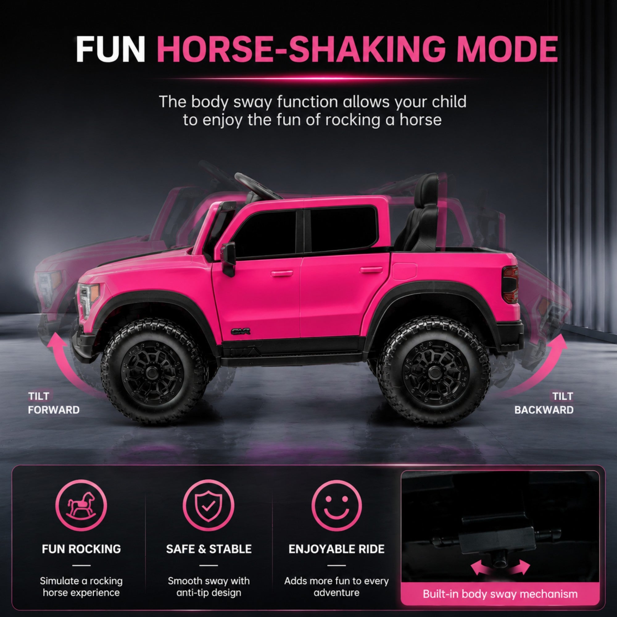 12V Kids Ride-On Car with Remote Control