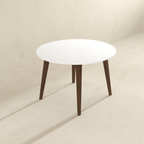 Paloma Mid-Century Modern Round Dining Table