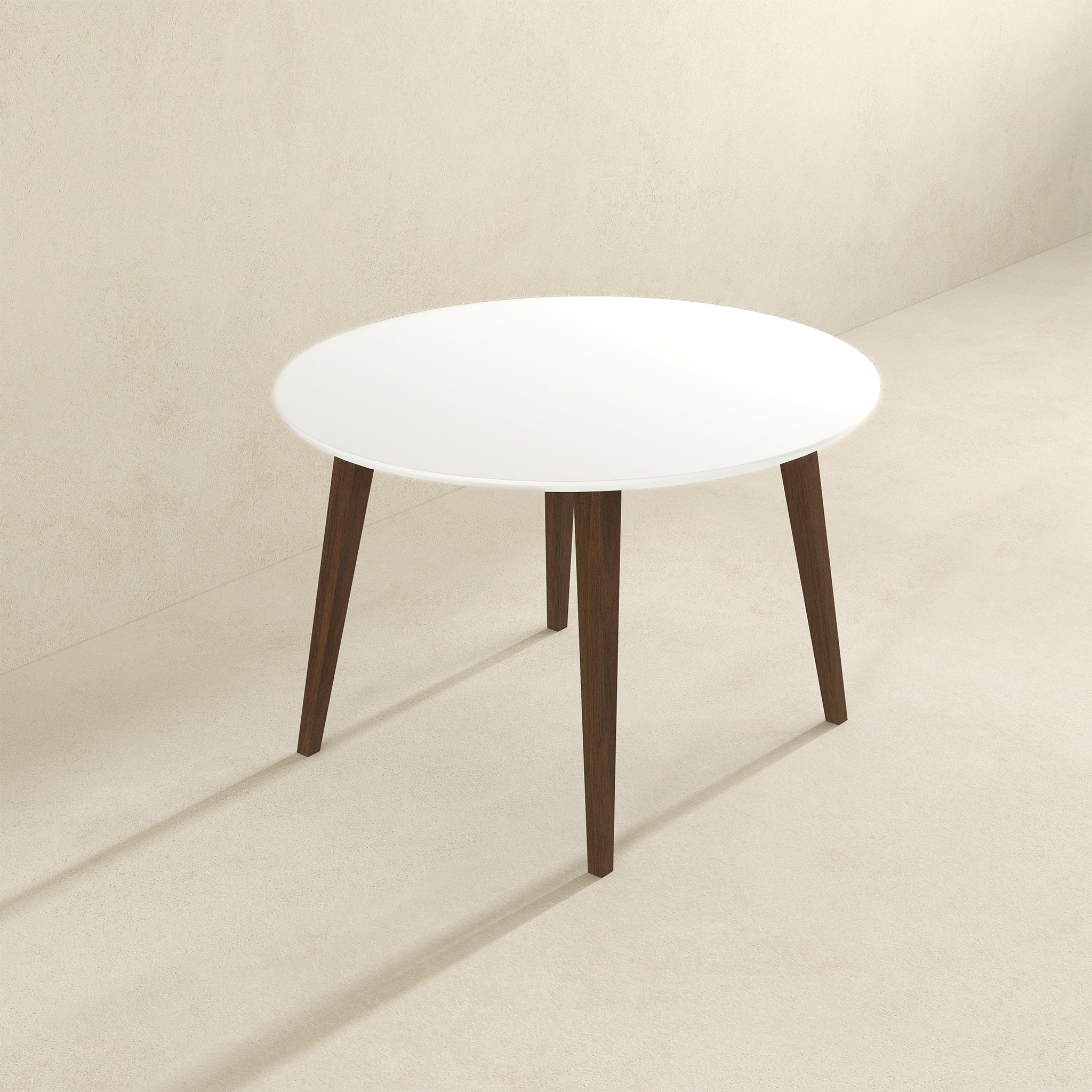 Paloma Mid-Century Modern Round Dining Table