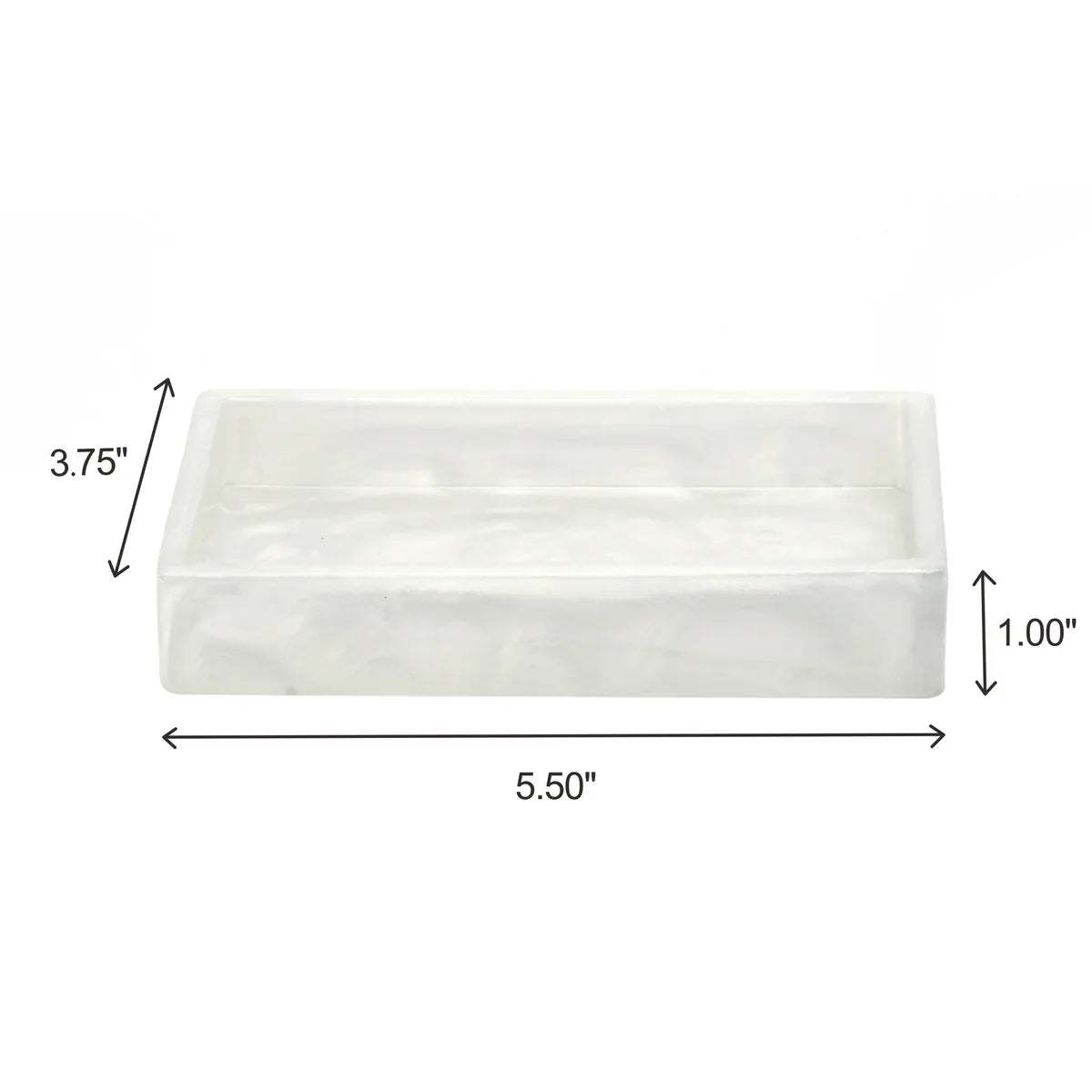 7-Piece Resin Bathroom Accessories Set