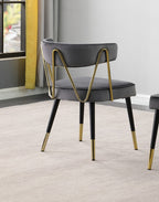 Glam Velvet Dining Chair Set of 2
