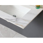 31 Inch Carrara Marble Vanity Top