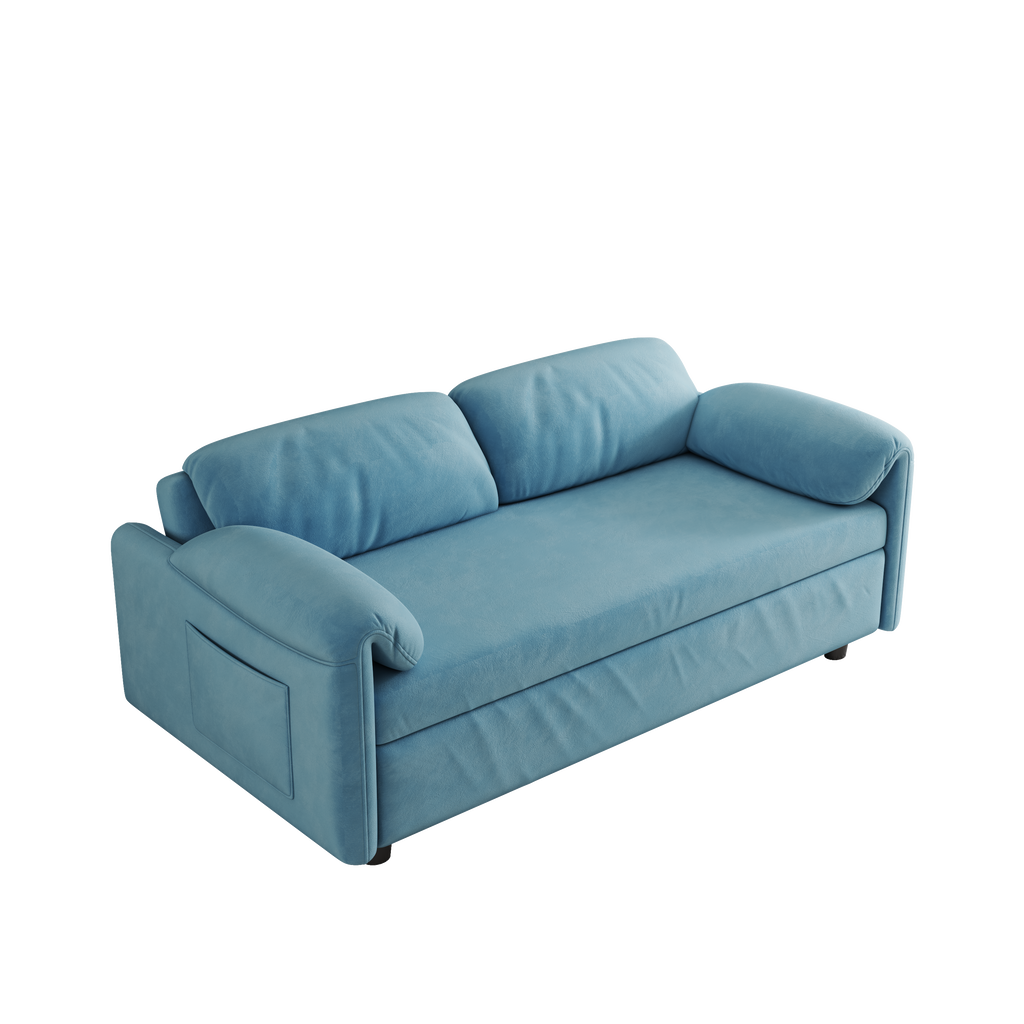 Sofa Showcase: 54" Velvet
