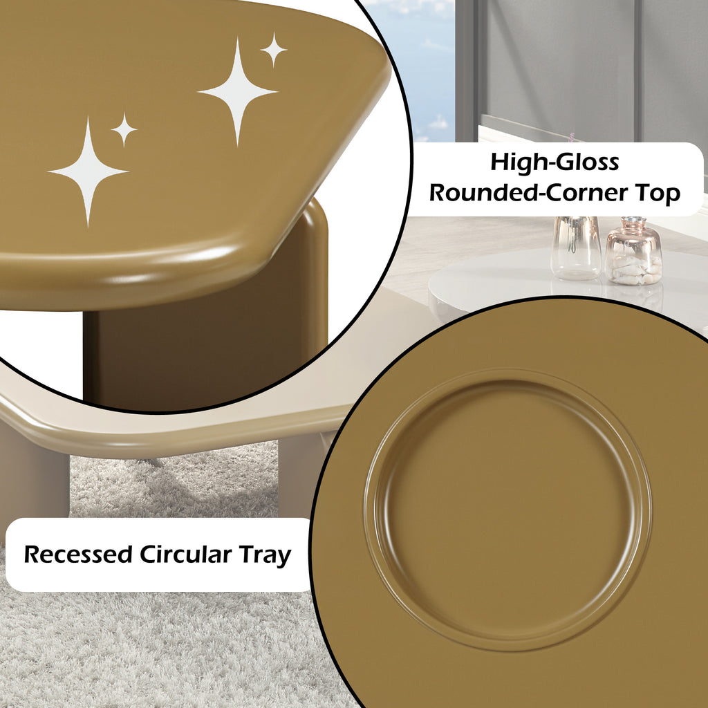 Joane Yellowish Table