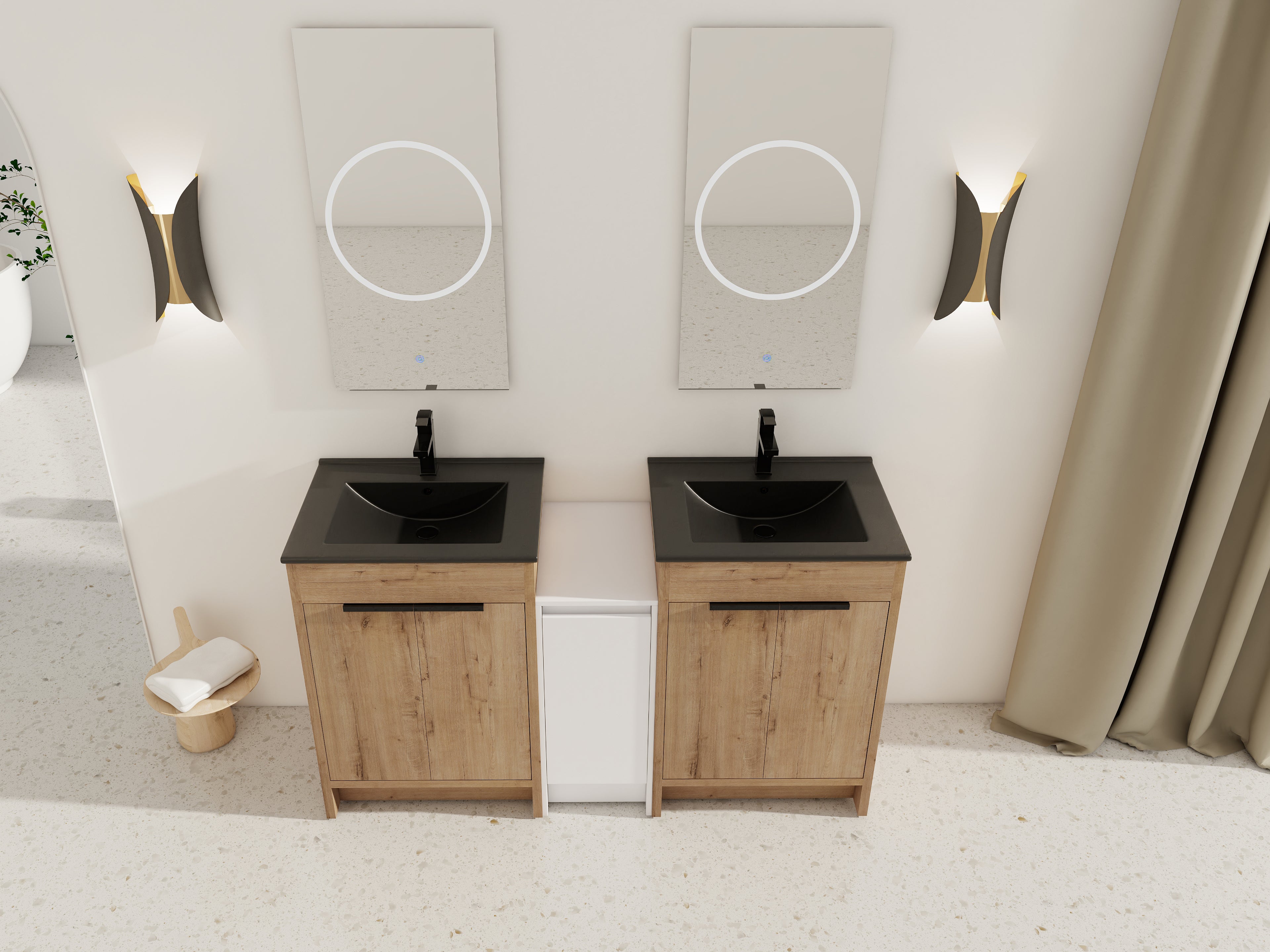 60 Inch Freestanding Bathroom Vanity