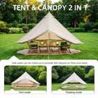 VKAMP 4 Season Bell Tent - 16.4FT