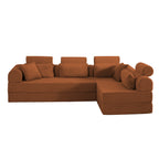 L Shape Modular Sectional Sofa - Compressed Sectional Sofa