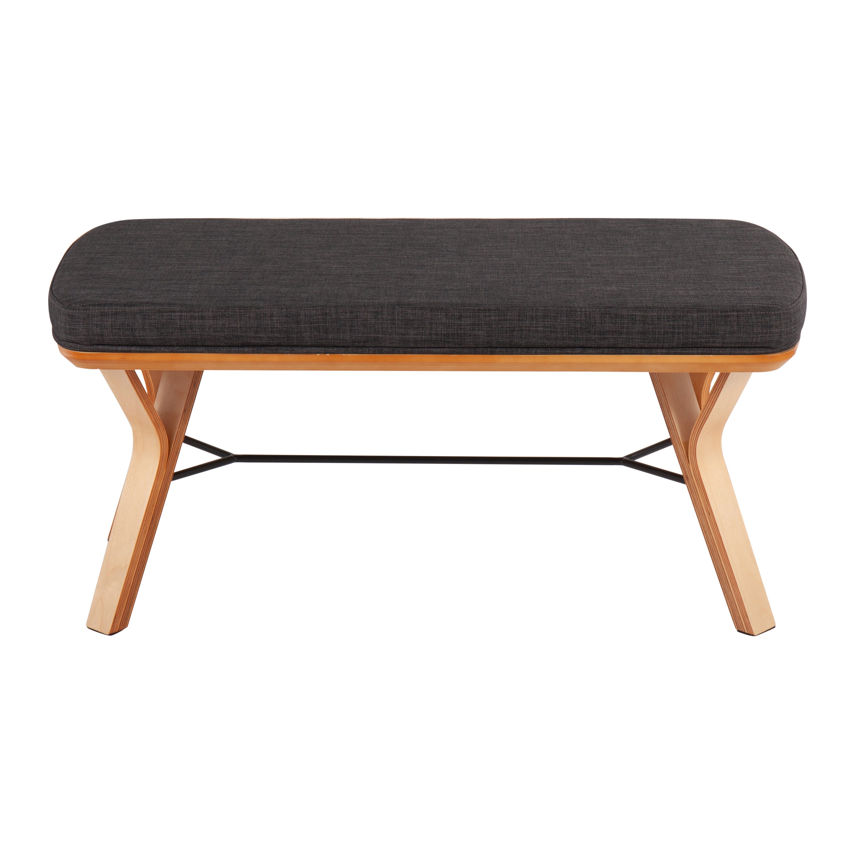 Folia Mid-Century Modern Bench