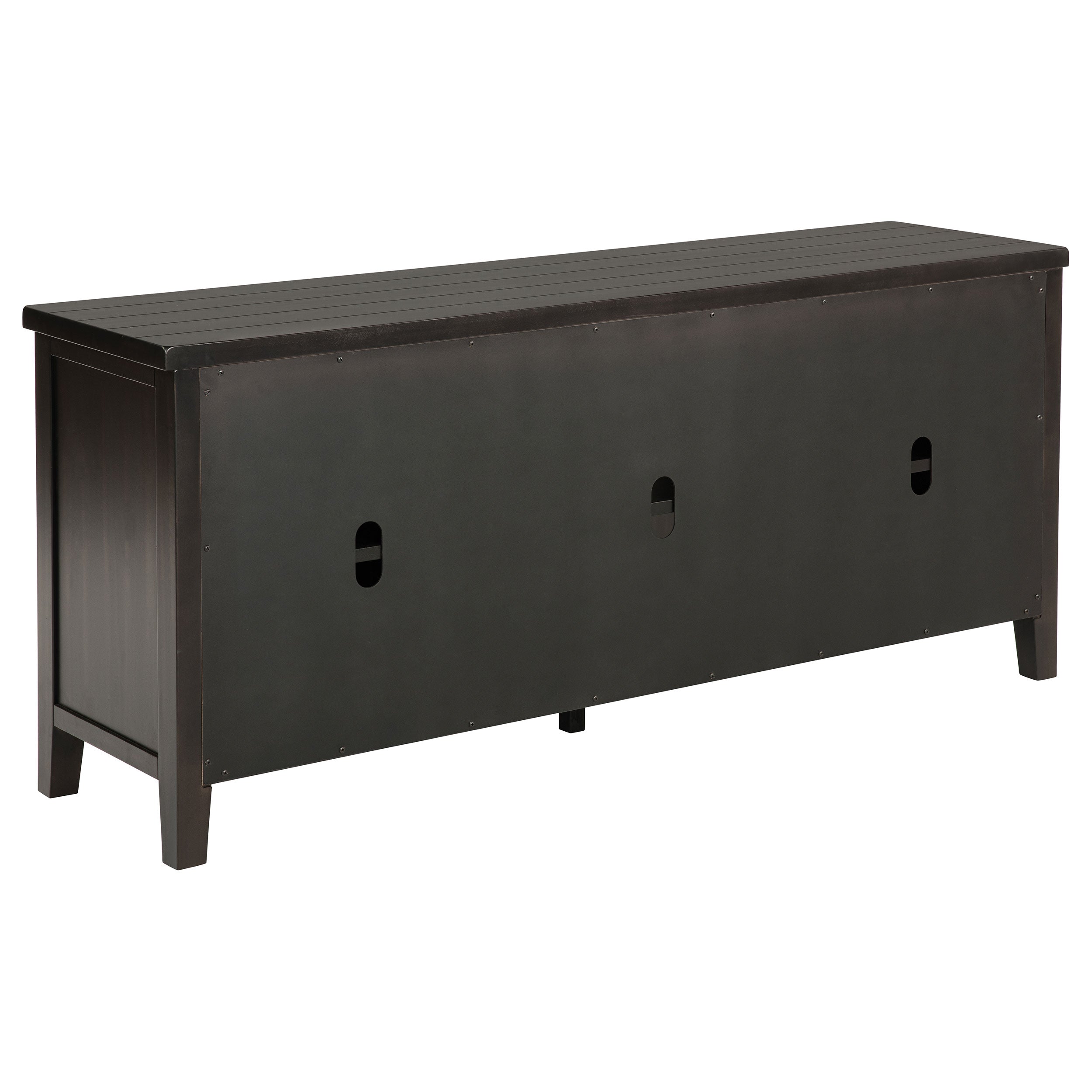 Sutter Distressed Java 2-Door TV Stand