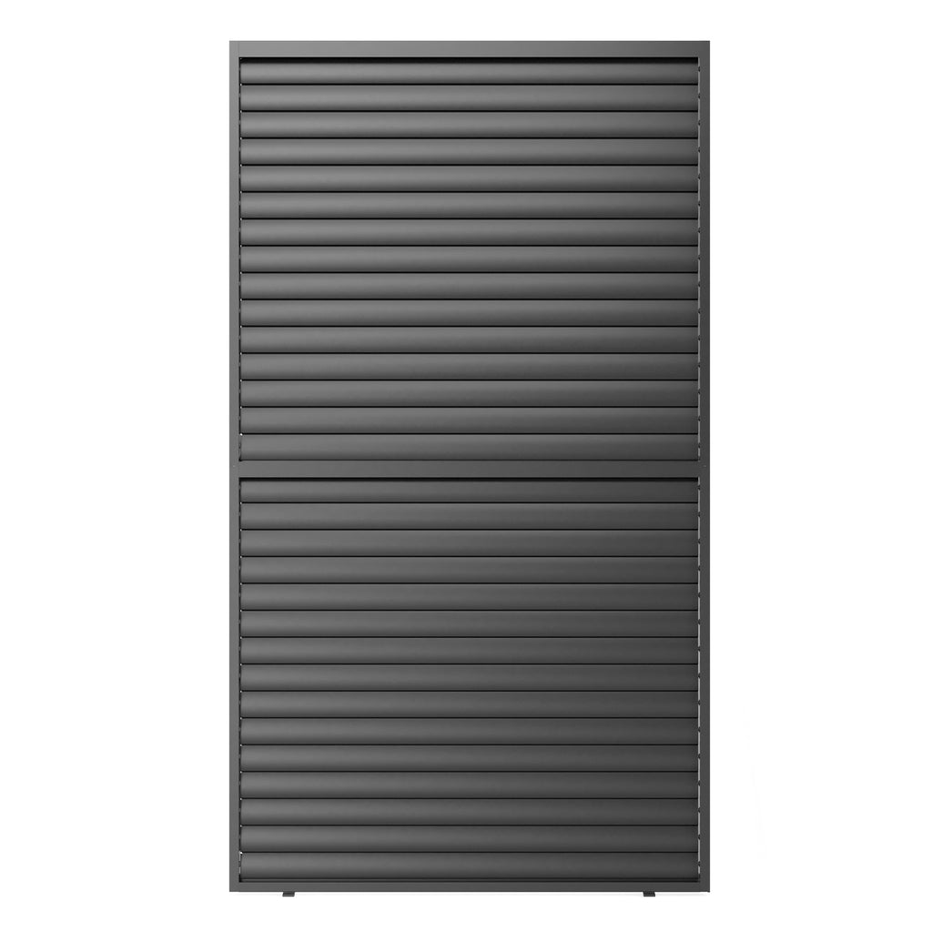 9720 Louver Grille 1/3 10ft Aluminum Frame & Louvers