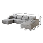134" Cloud Sofa