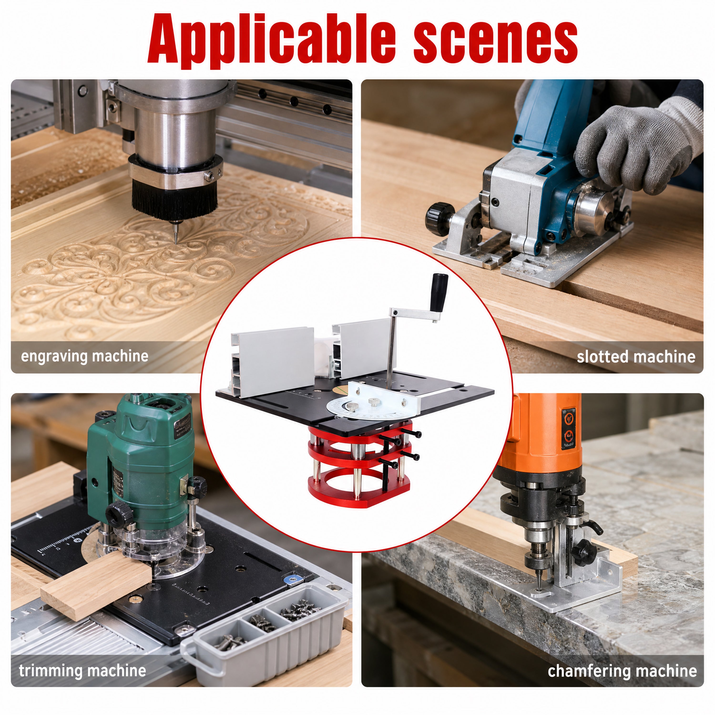 Aluminum Alloy Router Lift Kit