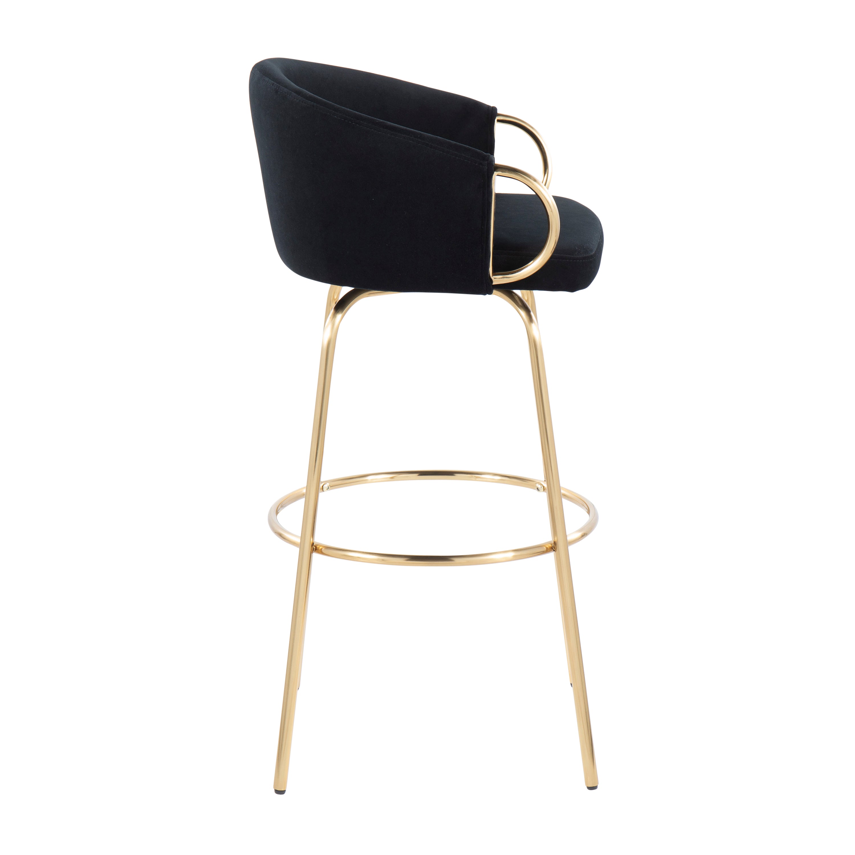 Contemporary 30" Fixed-Height Bar Stool Set