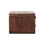 Solid Wood Curved California Nightstand