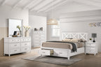 White 6 Drawer Dresser